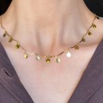 گردنبند coin choker