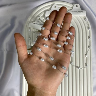 گردنبند مروارید کپسولی