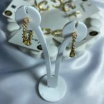 گوشواره آبکاری طلا