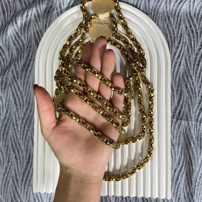 گردنبند زنجیر گندمی