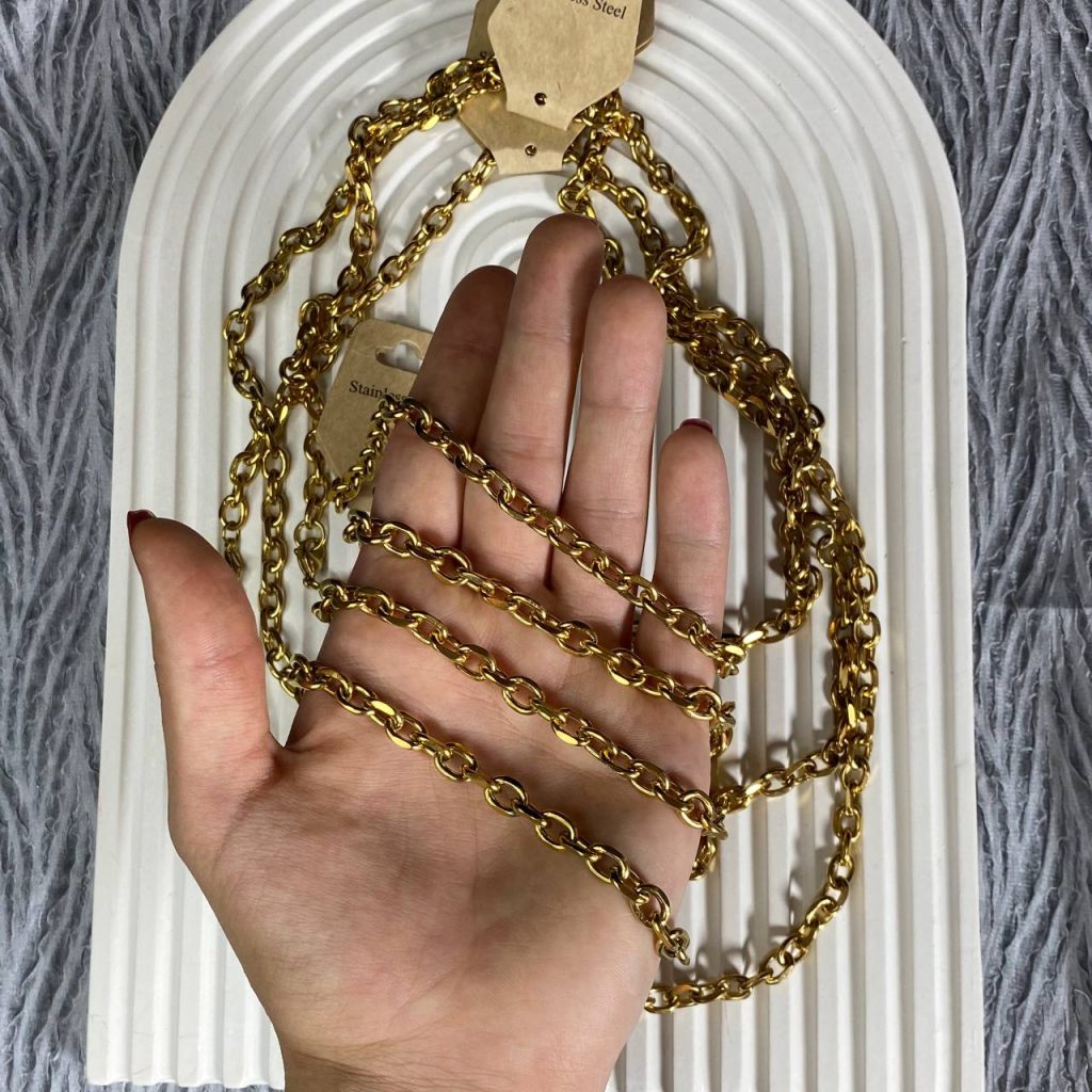 گردنبند زنجیر ساده