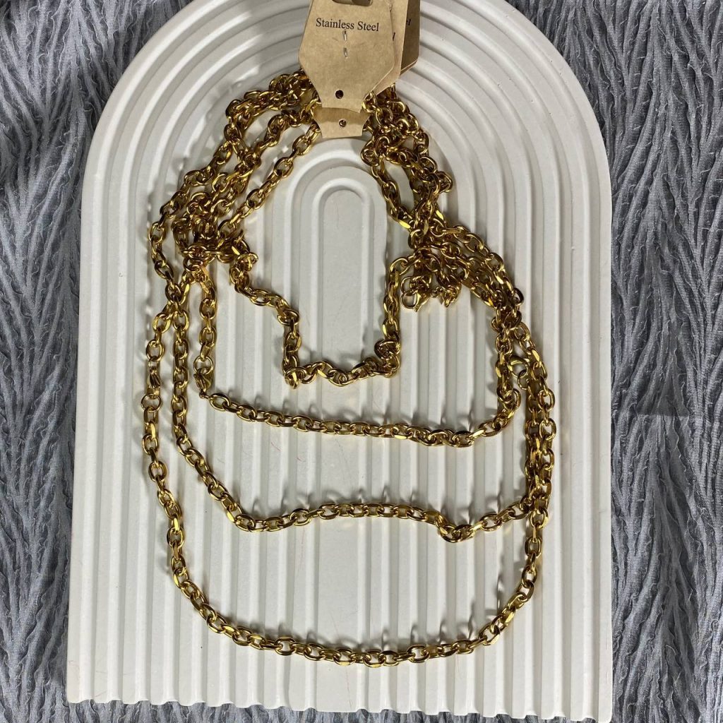 گردنبند زنجیر ساده