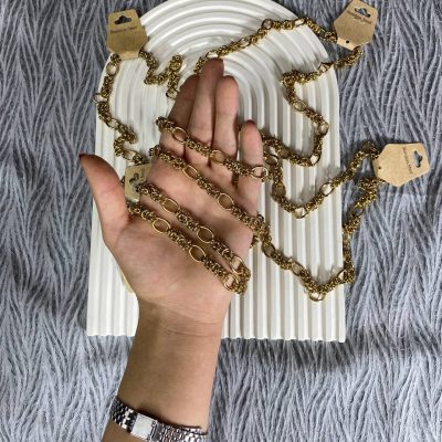 گردنبند زنجیر گره