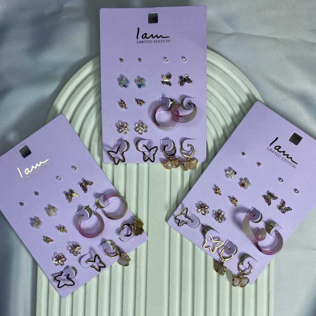 پک گوشواره ۹ عددی