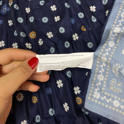 مینی اسکارف گل ریز