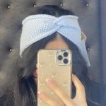 هدبند بافت آبی