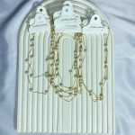 گردنبند زنجیر مروارید