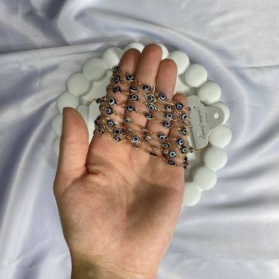 دستبند چشم نظر دایره