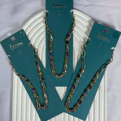 گردنبند چوکر کریستال