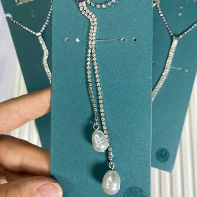 گردنبند تنیسی مروارید پرورشی