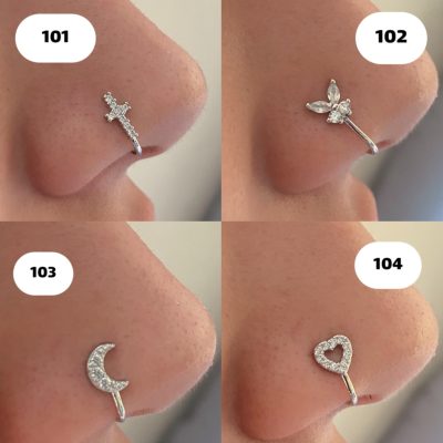 پیرسینگ بینی بدون نیاز به سوراخ کد 101