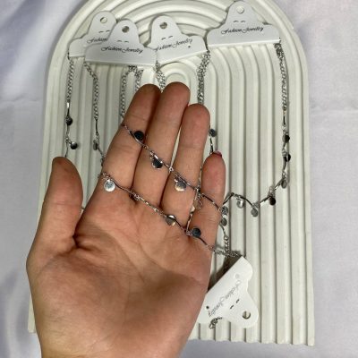 گردنبند coin choker استیل