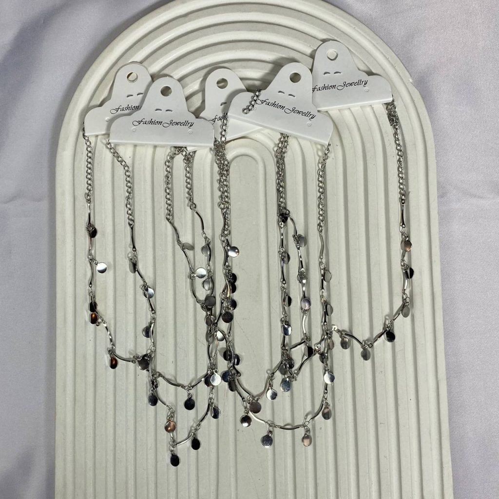 گردنبند coin choker استیل