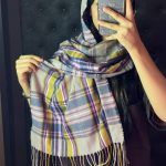 شال موهر چهار خونه