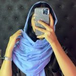 شال موهر آبی