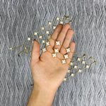 دستبند ونکلیف طلایی