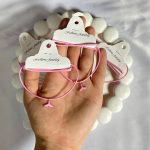 گردنبند دم وال بند صورتی