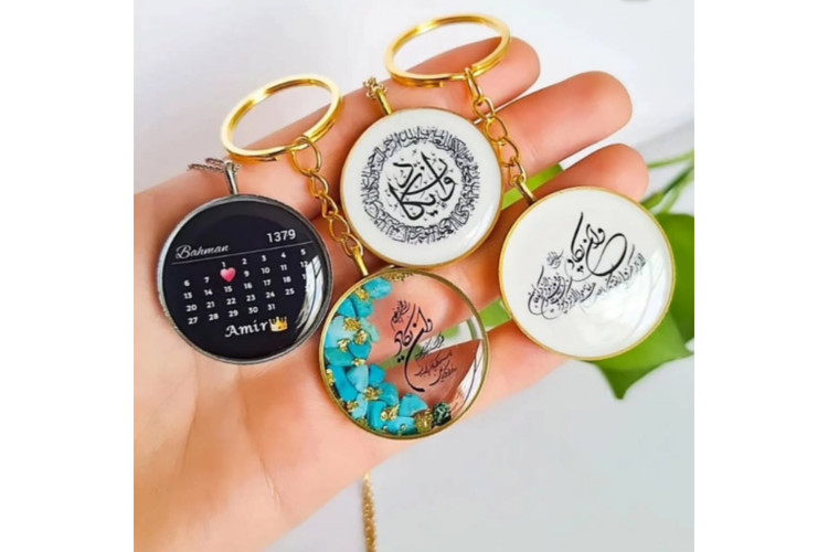 جا کلیدی رزین با طرح دلخواه ۲