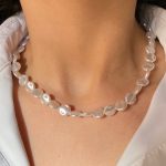 گردنبند مروارید دایره ای