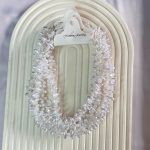 گردنبند مرواریدی طرح عاج