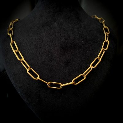 زنجیر استیل طلایی کد 102
