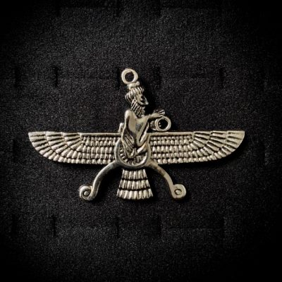 پلاک فروهر نقره ای کد 102