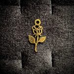 پلاک استیل مینیمال طلایی کد 103