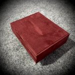 جعبه کادو مخملی قرمز سایز متوسط