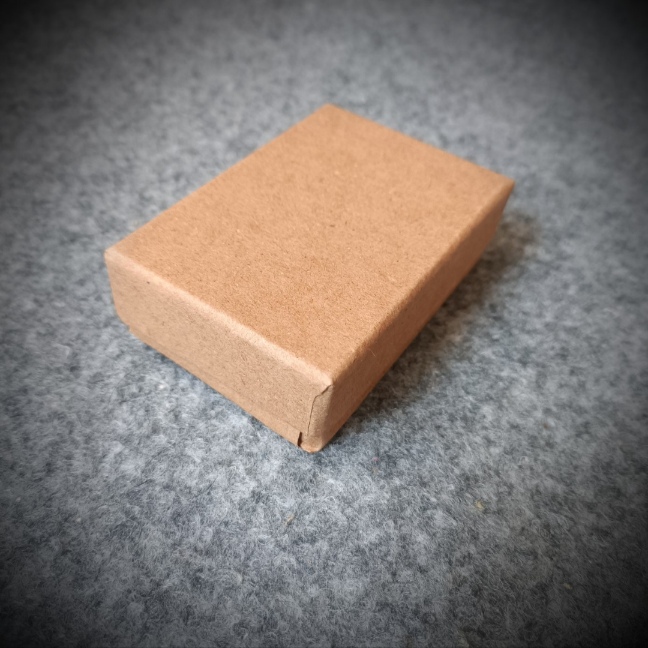 جعبه کادو کاهی رنگ سایز کوچک کد 102