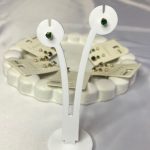 پک گوشواره نگین zirconia