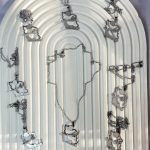 گردنبند استیل ایران (خلیج فارس ) شاین دار