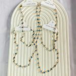 گردنبند چشم نظر آبی روشن