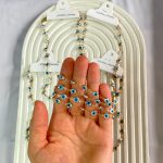 گردنبند چشم نظر آبی روشن