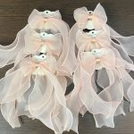 گیره مو پاپیون دوبل حریر در رنگ بندی