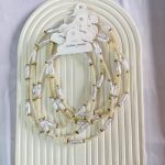 گردنبند مروارید گوی طلایی