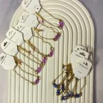 دستبند منجوقی زنجیر استیل