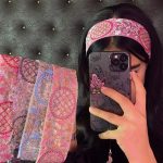 هد بند تابستانه سوزن دوزی کد 117