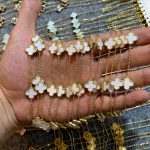 گردنبند ونکلیف استیل رنگ ثابت رنگ بندی کامل کد 101