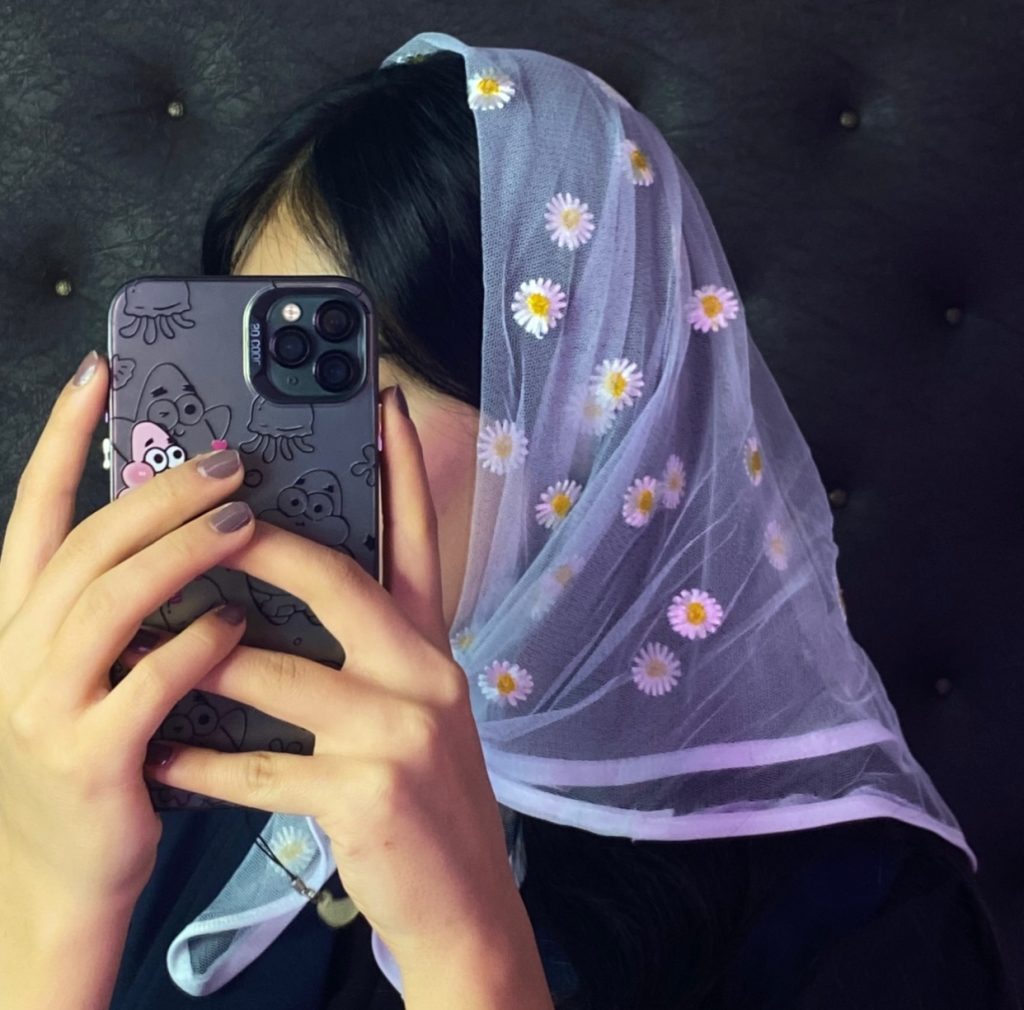 مینی اسکارف تور گل بابونه رنگبندی