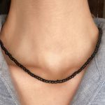 گردنبند مهره ای ساده