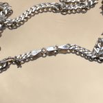 زنجیر نقره کارتیر تراش کد 08