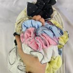کش مو اسکرانچی نگین دار