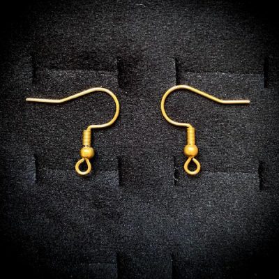 پایه گوشواره استیل عمده نقره ای و طلایی کد 101
