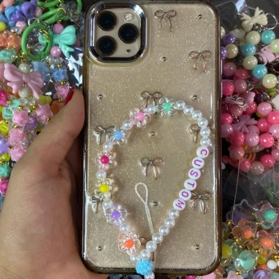 آویز م‌بایل طرح custom گل