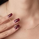گردنبند استیل ۶ تراش نقره ای