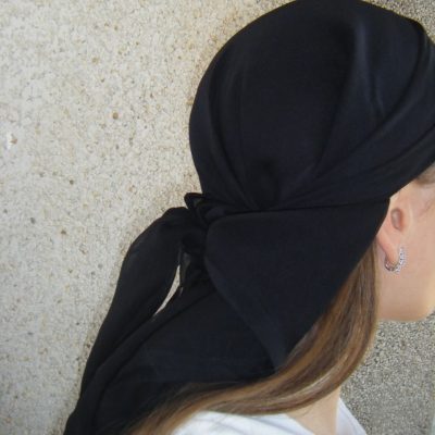 مینی اسکارف مشکی