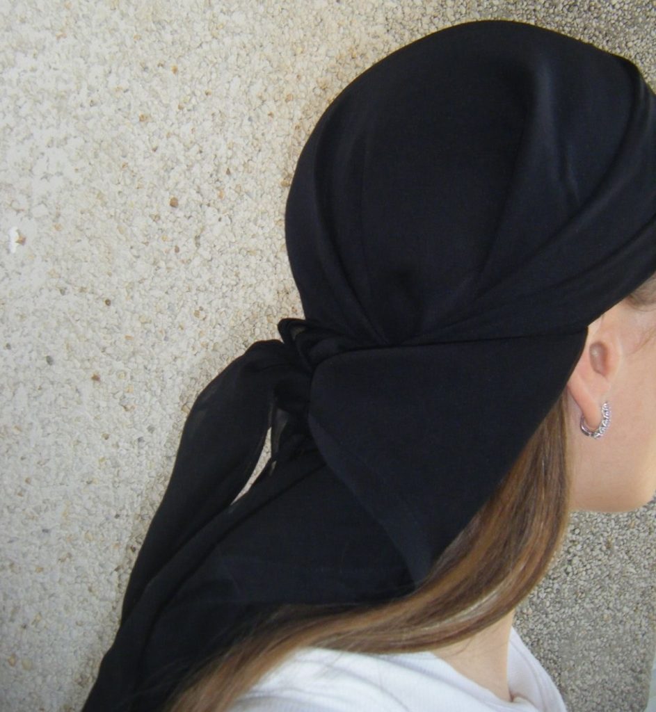 مینی اسکارف مشکی