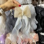 گیره مو پاپیونی زنبوری رنگ بندی انتخابی