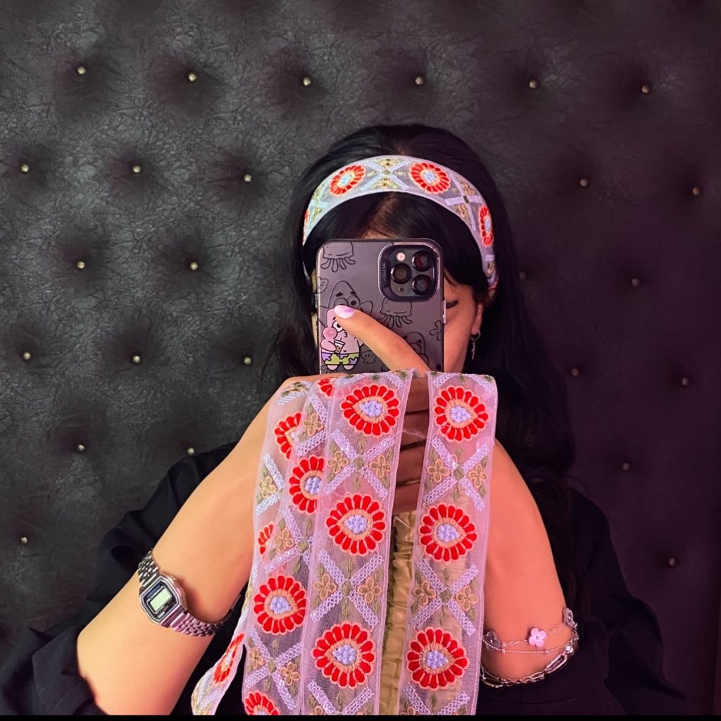هد بند تابستانه سوزن دوزی کد 121