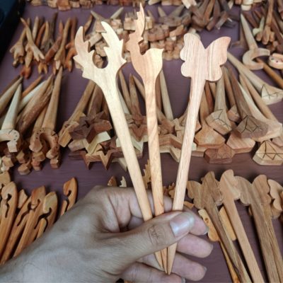 کانزاشی چوبی در سه طرح کد 102